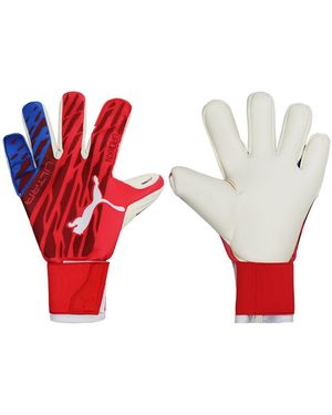 PUMA Ultra Grip 1 Hybrid Pro Goalkeeper Gloves - Red