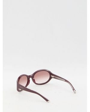 Gucci Round Sunglasses - Pink