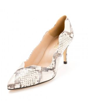 Elia B Dakota Heeled Shoe - White