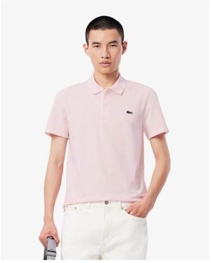 Lacoste Short Sleeved Polo Shirt - Pink