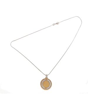 Orphelia 925 Sterling Pendant With Chain - Metallic