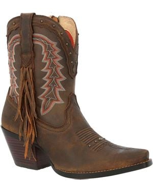 Durango Crush Leather Pecan Boots - Brown