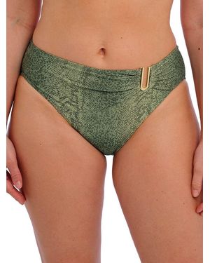 Fantasie Maya Bay Mid Rise Bikini Brief - Green