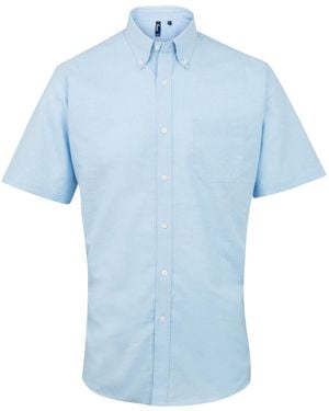 PREMIER Signature Short-Sleeved Shirt (Light) - Blue