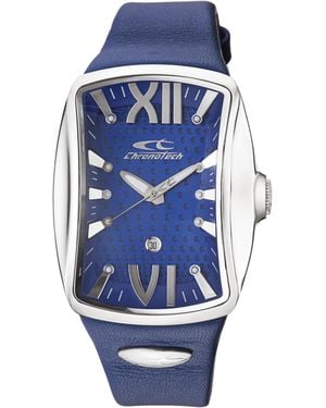 Chronotech Dial Band Watch - Blue