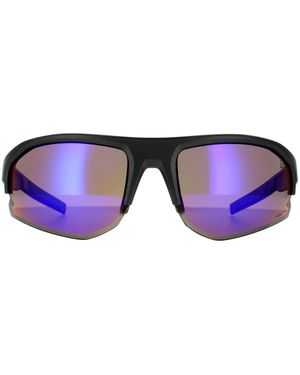 Bollé Sport Titanium Matte Volt+Ultraviolet Polarized Sunglasses - Blue