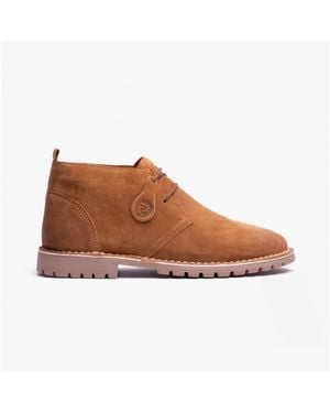 Popps Cooper Desert Boots Cognac - Brown