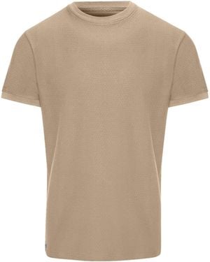 Threadbare Gosford Regular Fit Crew Neck T-Shirt - Natural