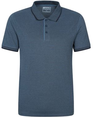 Mountain Warehouse Dawnay Textured Pique Poloshirt (donkerblauw)