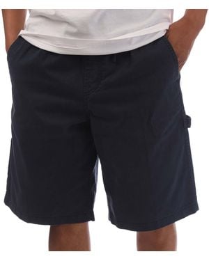 Timberland Ridge Heavy Twill Carpenter Shorts - Blue