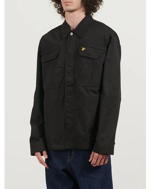 Lyle & Scott Jet Multi Pocket Overshirt - Black