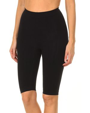 Intimidea Guaina Long Trousers Girdle Microfiber Fabric 410616 - Black