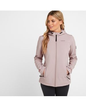 TOG24 Keld Softshell Hoodie Dusky - Pink