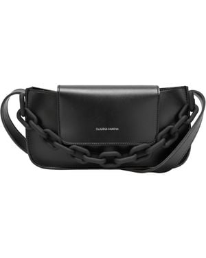 Claudia Canova Esme Flap Over Shoulder Bag - Black
