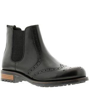 Business Class Gents Formal Boots Smart Occasion - Black