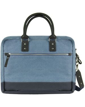 Hackett Document Case Jackson Bag - Blue