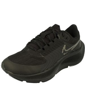 Nike Air Zoom Pegasus 38 Shield Trainers - Black