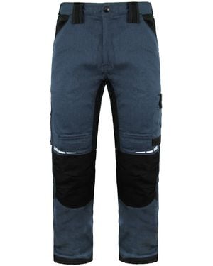 Dickies Gdt Premium Kneepad Work Wear Trousers - Blue
