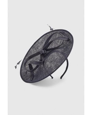 Karen Millen Bow Detail Fascinator - Blue