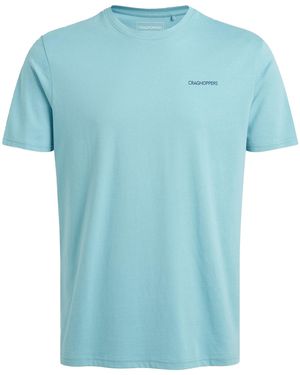 Craghoppers Lucent Ii Valley Back Print Short-Sleeved T-Shirt (Saltpool) - Blue