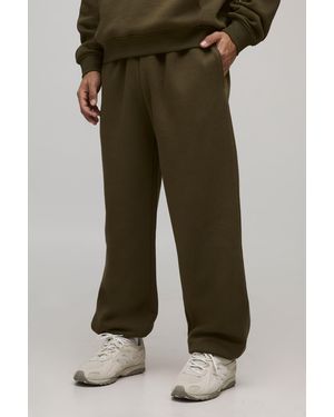 BoohooMAN Basic Baggy Jogger - Green