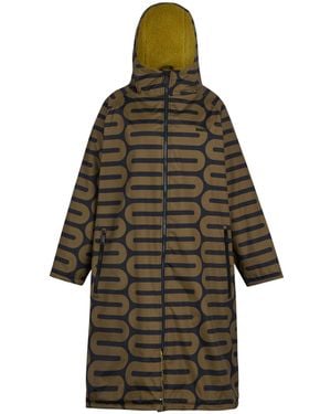 Regatta Ladies Orla Kiely Abstract Changing Robe - Brown