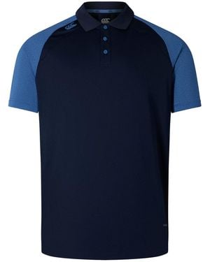 Canterbury Elite Polo Shirt /True Marl) - Blue
