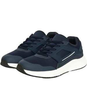 Crosshatch Holywell Flyknit Trainers - Blue