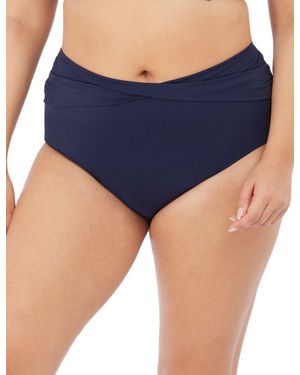 Elomi Magnetic Twist Bikini Brief - Blue
