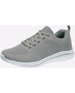 Cipriata Leona Memory Foam Trainers - Grey