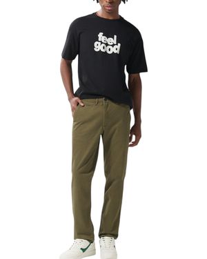 Other Chino Trousers Super Slim Fit Casual Stretch Cotton Premium Trousers - Green