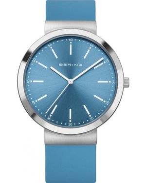Bering Time 10141-398 Ladies Classic Watch - Blue