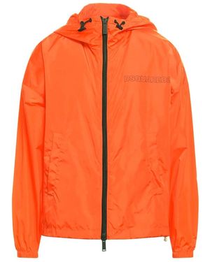 DSquared² Flame Thin Jacket Nylon - Orange