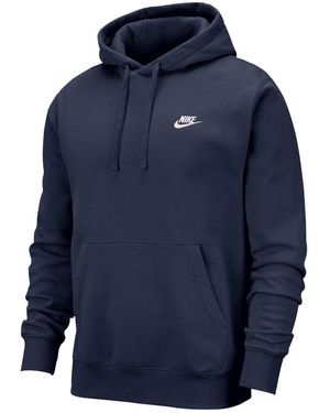 Nike Adult Sportswear Club Hoodie (Midnight/ - Blue
