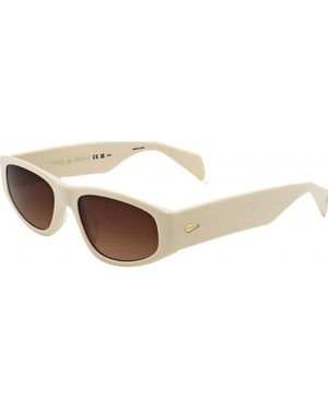 Rag & Bone Rnb1047 G S 55 2Mb Sunglasses - White