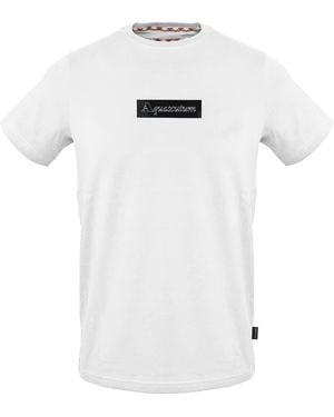 Aquascutum Crew Neck Short Sleeve Regular Fit T-Shirt - White