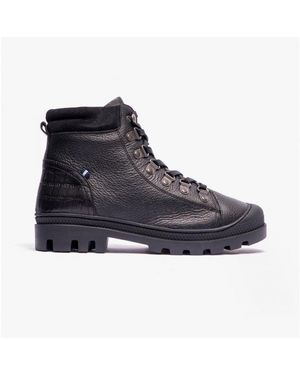 Joules Noa Leather Boots True - Blue