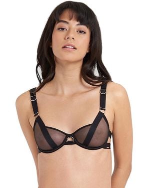 Bluebella Thea Half Cup Bra - Black
