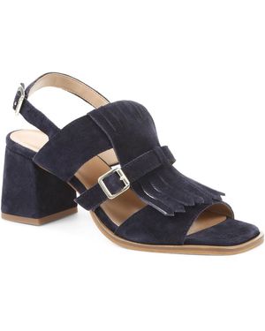 Jones Bootmaker Kamila Block Heels - Blue