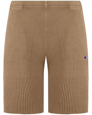 Champion Waffle Shorts Cotton - Natural