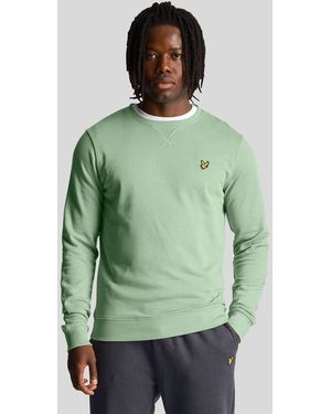 Lyle & Scott Lyle And Scott Crewneck Sweatshirt In Groen