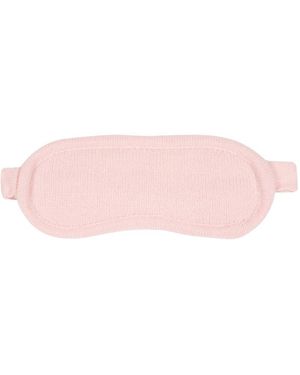 Pure Luxuries 'Levens' 100% Cashmere Eye Mask - Pink