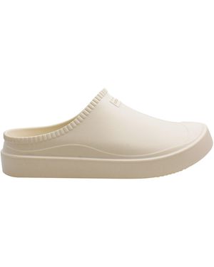 HUNTER In/Out Bloom Algae Clogs - White