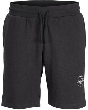 Jack & Jones Shorts Regular Fit Basic Cotton Blended Sweat - Grey