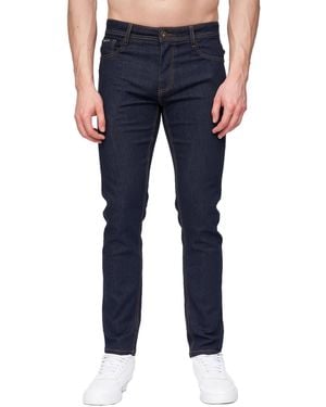 Henleys Mayhen Slim Jeans (Raw Wash) - Blue