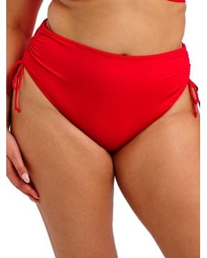 Elomi Plain Sailing Adjustable Bikini Brief - Red