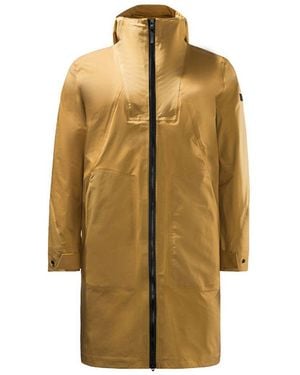 Jack Wolfskin The Rain Long Jacket - Natural