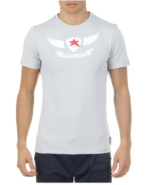Andrew Charles by Andy Hilfiger T-Shirt Short Sleeves Round Neck Keita - White