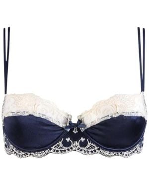 Lise Charmel Acc3080 Splendeur Soie Half Cup Bra - Blue