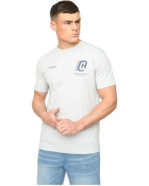 Crosshatch Morville Cotton T-Shirt (Light) - White